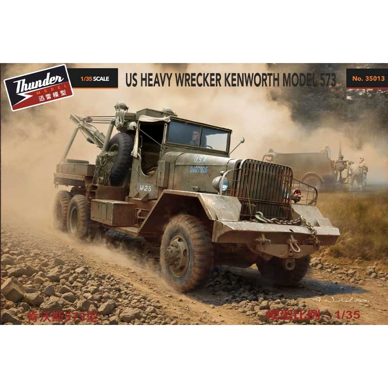 Thunder Model Kenworth Model 573 M1A1 (1/35) 35013 Thunder Model Kenworth Model 573 M1A1 (1/35) 35013