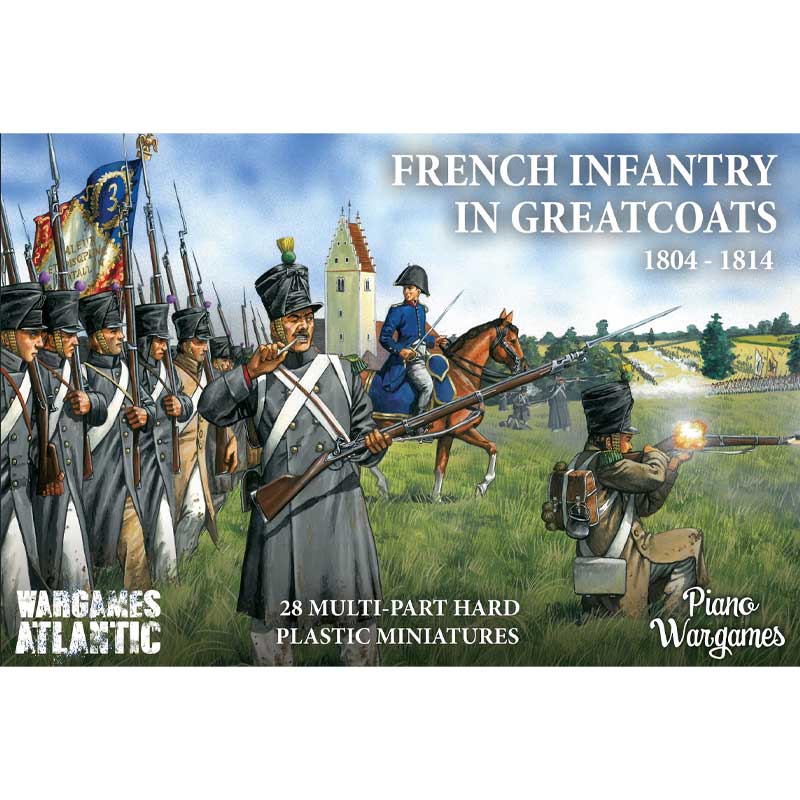 Wargames Atlantic French Infantry in Greatcoats (1804-1814) WAANW004 Wargames Atlantic French Infantry in Greatcoats (1804-1814) WAANW004