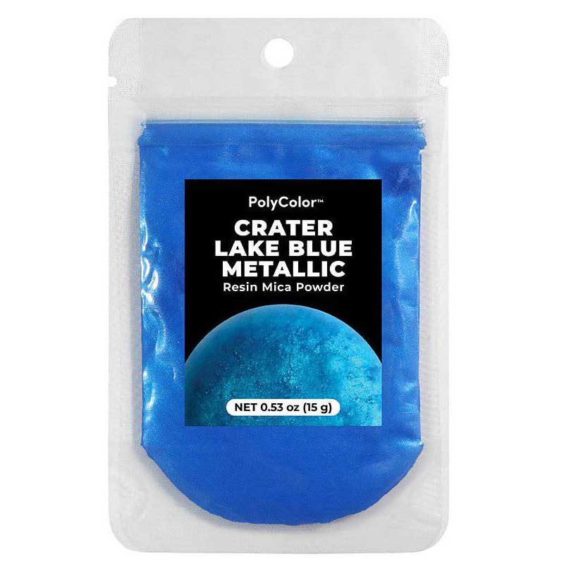 Alumilite Crater Lake Blue Metallic Pigment Powder (15g)