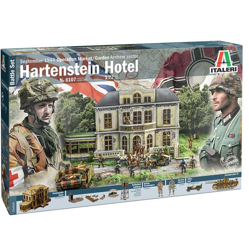 Italeri Market Garden: Hotel Hartenstein (1/72) 6107 *Damaged Box*