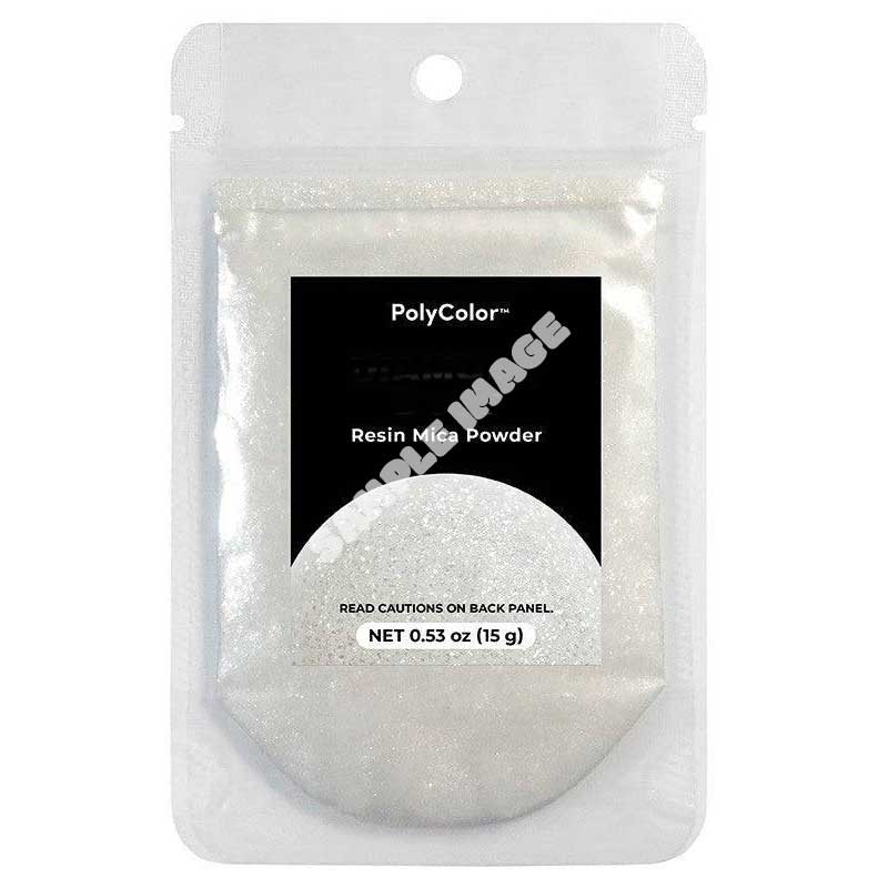 Alumilite Silver Glitter Pigment Powder (15g)