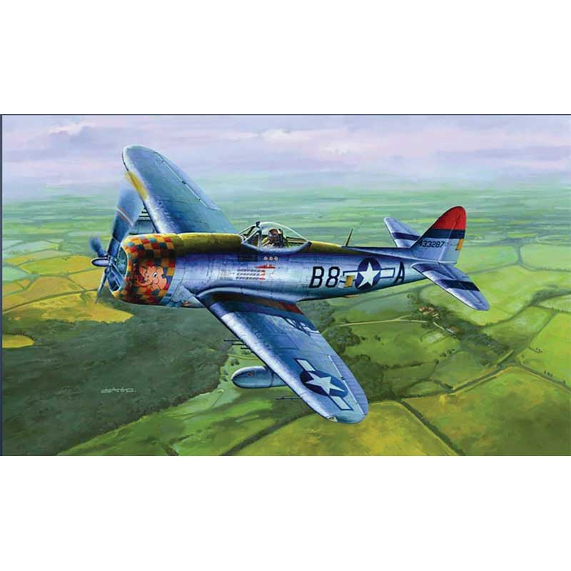 Trumpeter Usaaf P-47D-30 Thunderbolt Dorsal Fin'(1/32) 02264 Trumpeter Usaaf P-47D-30 Thunderbolt Dorsal Fin'(1/32) 02264