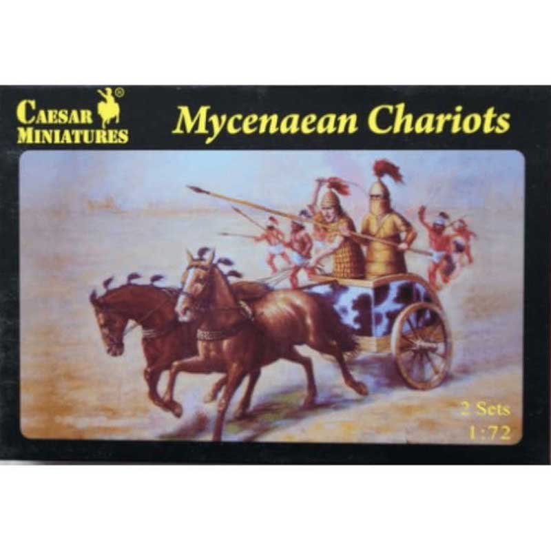 Caesars Miniatures Mycenaean Chariot (1/72) 021 Caesars Miniatures Mycenaean Chariot (1/72) 021