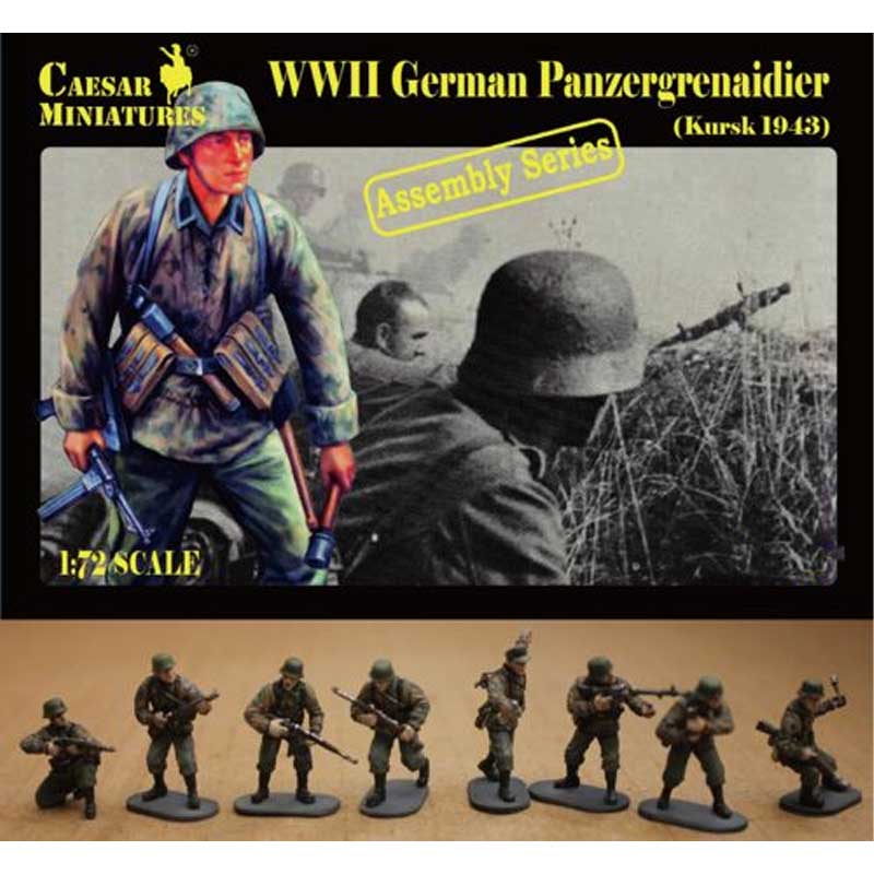 Caesars Miniatures German Panzergrenadiers Kursk 1943 (1/72) 7715