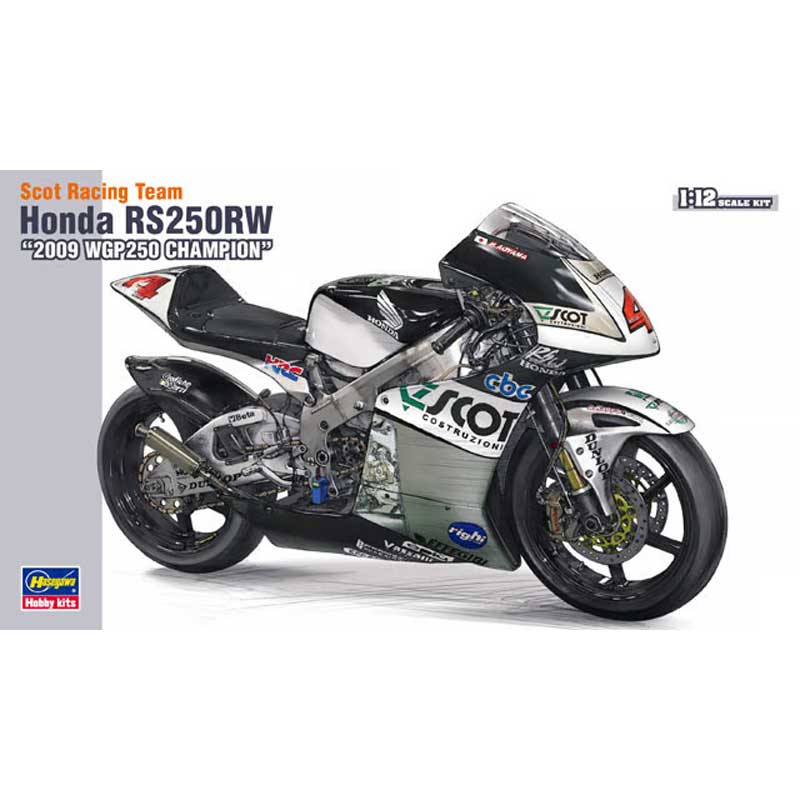 Hasegawa Honda RS250RW Scot Racing (1/12) HBK1 Hasegawa Honda RS250RW Scot Racing (1/12) HBK1