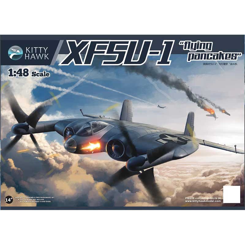 Kitty Hawk Models XF5U-1 Flying Pancake (1/48) KH80135 Kitty Hawk Models XF5U-1 Flying Pancake (1/48) KH80135