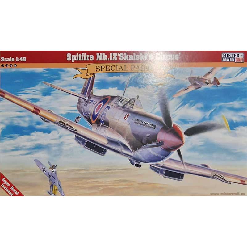 MisterCraft Spitfire Mk.IX Skalski Circus (1/48) F-170 MisterCraft Spitfire Mk.IX Skalski Circus (1/48) F-170