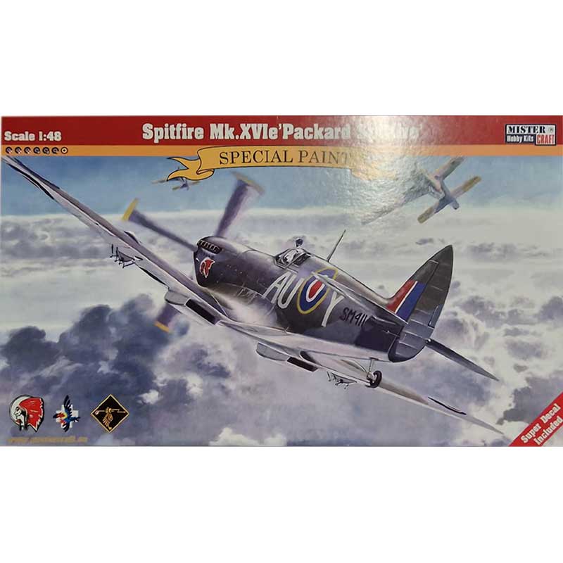 MisterCraft Spitfire Mk. XVI E Packard (1/48) F-182 MisterCraft Spitfire Mk. XVI E Packard (1/48) F-182