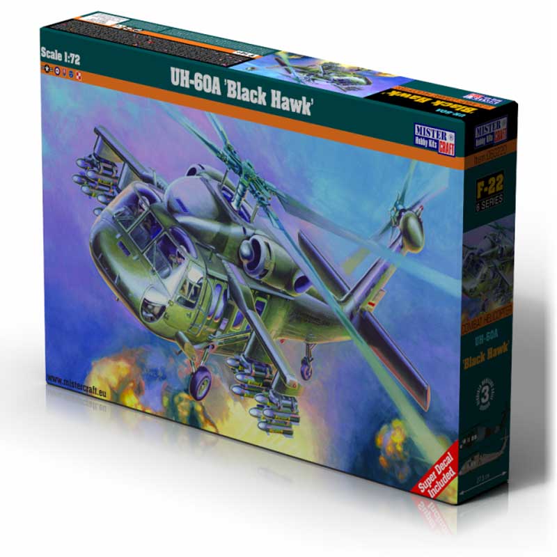 MisterCraft UH-60A Black Hawk (1/72) F-22 MisterCraft UH-60A Black Hawk (1/72) F-22