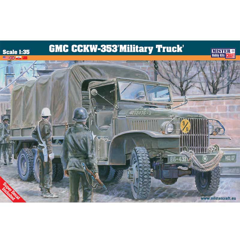 MisterCraft GMC CCKW-353 Military Truck (1/35) G-98 MisterCraft GMC CCKW-353 Military Truck (1/35) G-98