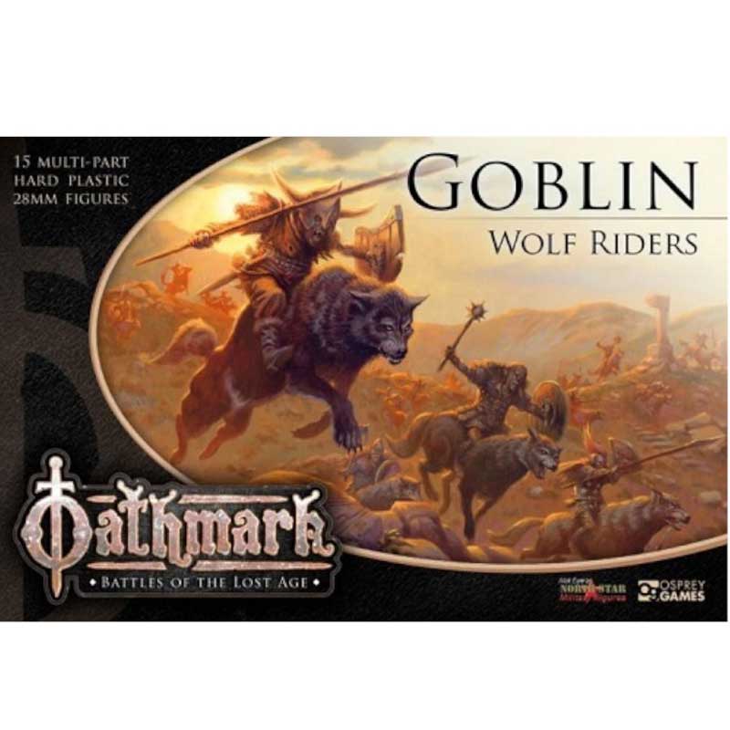 Oathmark Goblin Wolf Riders (28mm) OAKP202