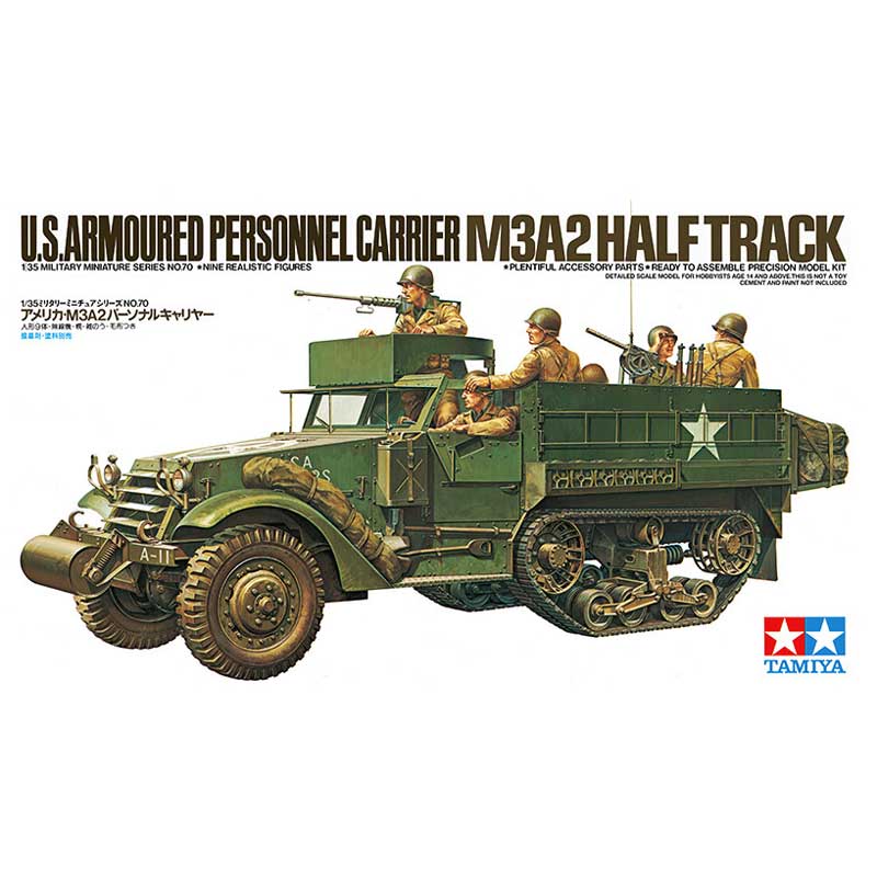 Tamiya M3A2 Half-Track (1/35) 35070 Tamiya M3A2 Half-Track (1/35) 35070