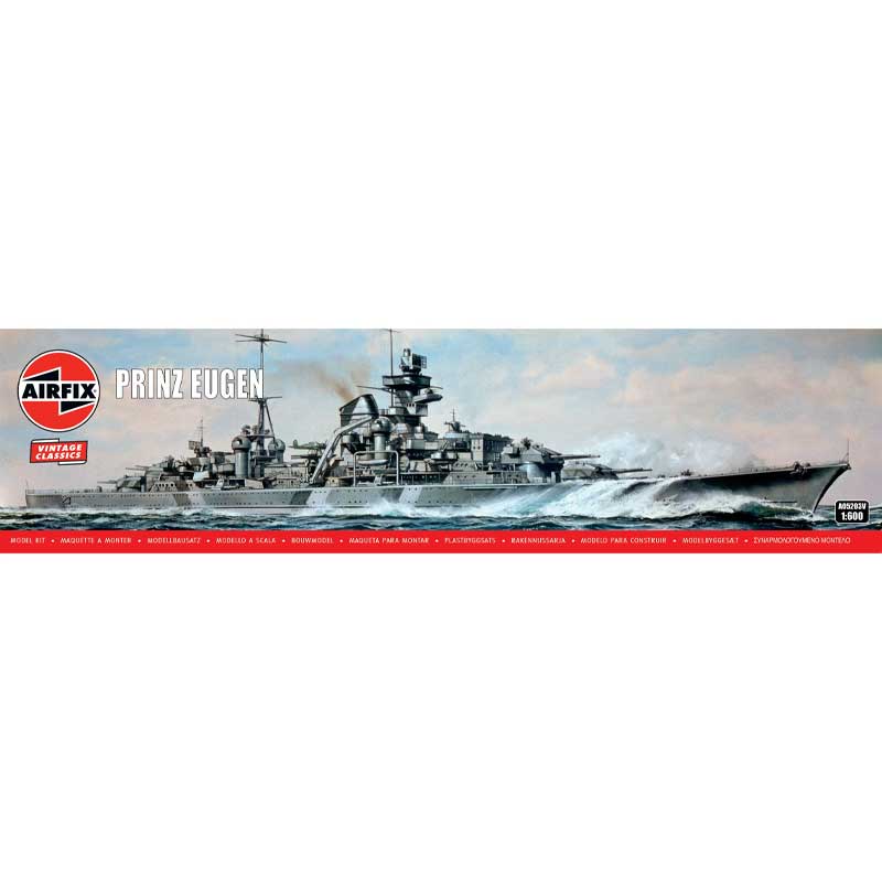 Airfix Prinz Eugen Cruiser (1/600) A05203V Airfix Prinz Eugen Cruiser (1/600) A05203V