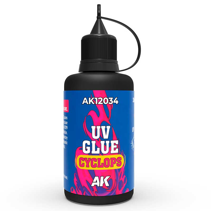 AK Interactive Cyclops UV Glue (30ml) AK12034 AK Interactive Cyclops UV Glue (30ml) AK12034