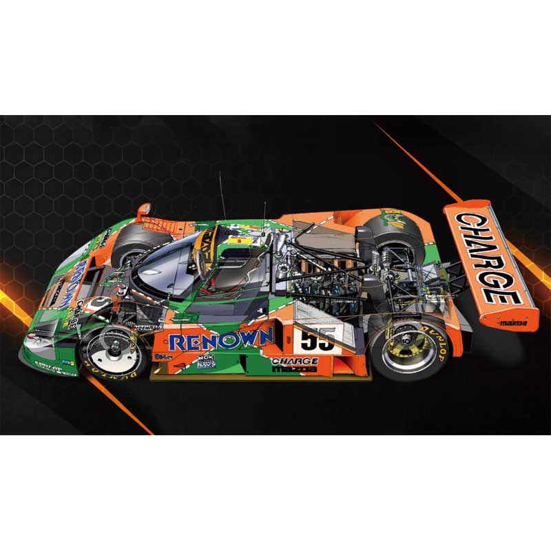 Beemax Mazda 787B Le Mans Winner (1/12) BX12003