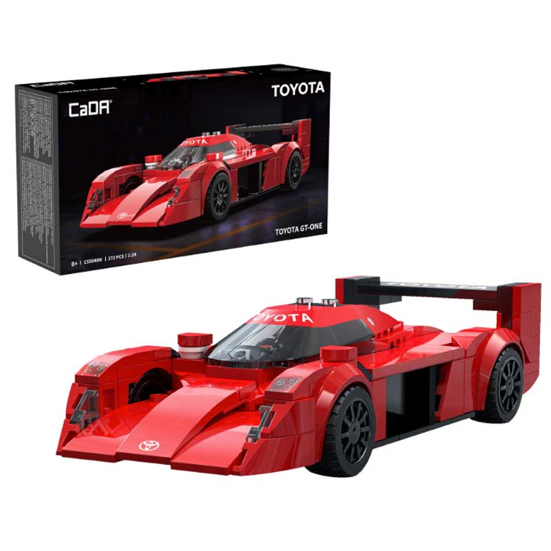 CaDA Bricks Toyota GT-One Racing Car (1/24) C55040W CaDA Bricks Toyota GT-One Racing Car (1/24) C55040W