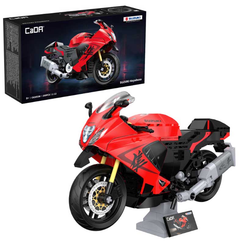 CaDA Bricks Suzuki Hayabusa Motorbike (1/12) C62051W CaDA Bricks Suzuki Hayabusa Motorbike (1/12) C62051W