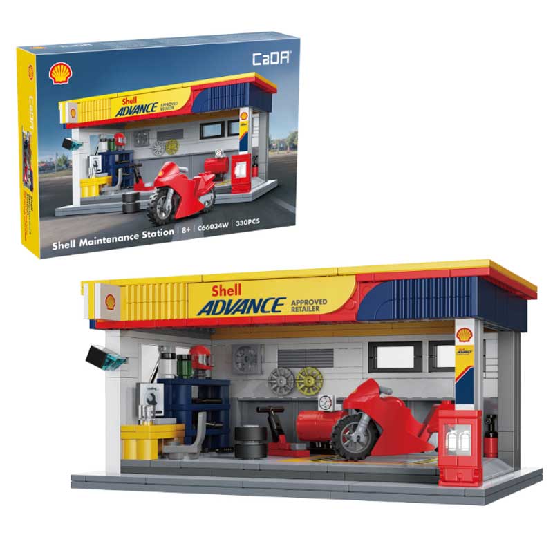 CaDA Bricks Shell Maintenance Station C66034W CaDA Bricks Shell Maintenance Station C66034W