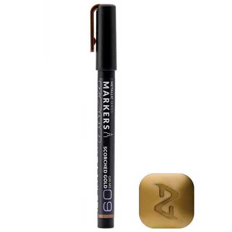 Gaahleri Metallic Marker Scorched Gold GM-MS09 Gaahleri Metallic Marker Scorched Gold GM-MS09