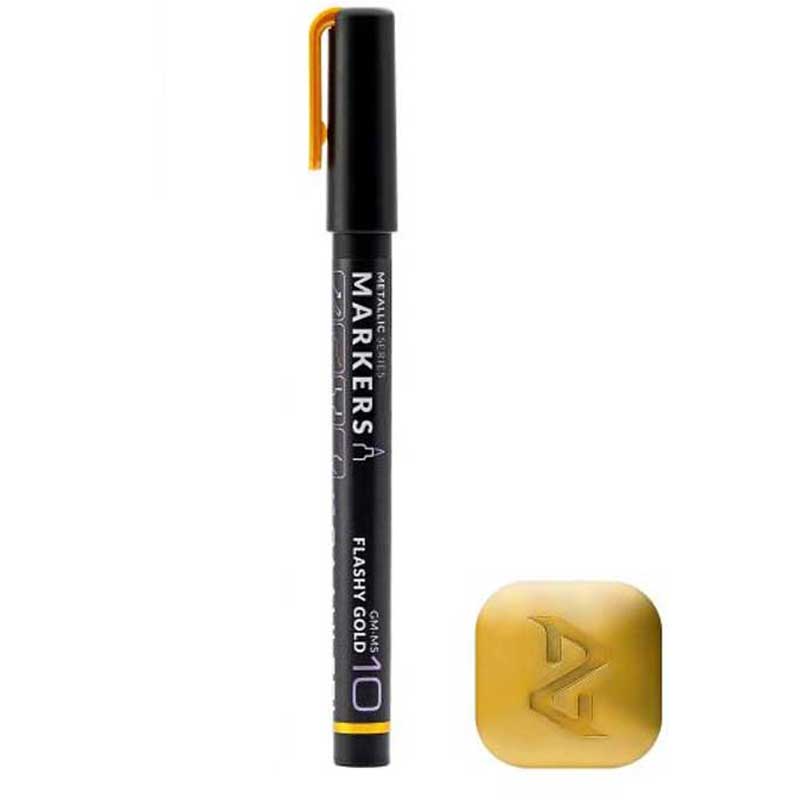 Gaahleri Metallic Marker Flashy Gold GM-MS10 Gaahleri Metallic Marker Flashy Gold GM-MS10