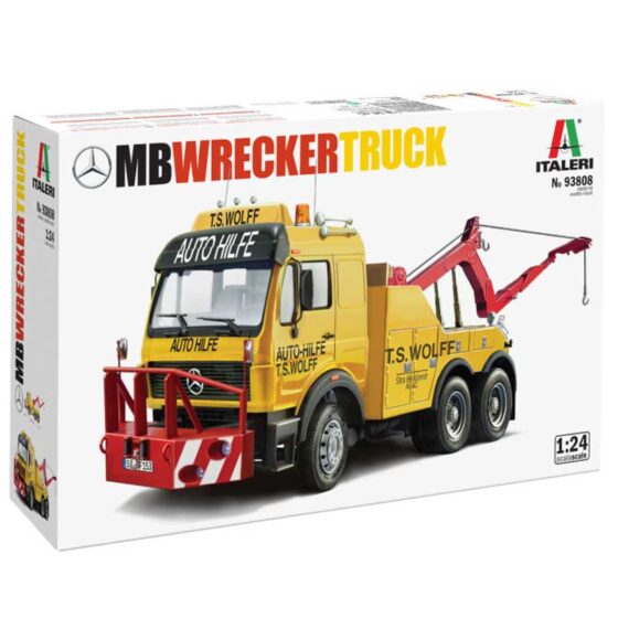 Italeri Mercedes-Benz Wrecker Truck (1/24) 93808 Italeri Mercedes-Benz Wrecker Truck (1/24) 93808