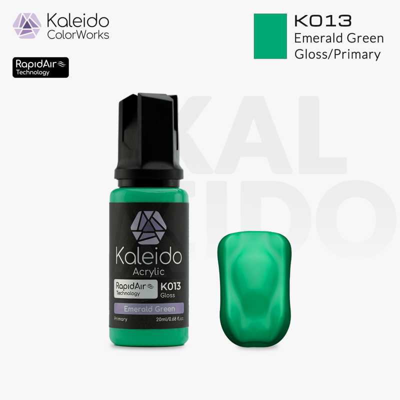 Kaleido Emerald Green Gloss (20ml) K013 Kaleido Emerald Green Gloss (20ml) K013