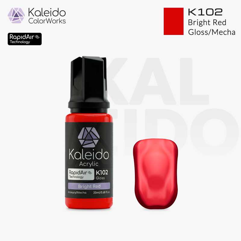 Kaleido Bright Red Gloss (20ml) K102 Kaleido Bright Red Gloss (20ml) K102