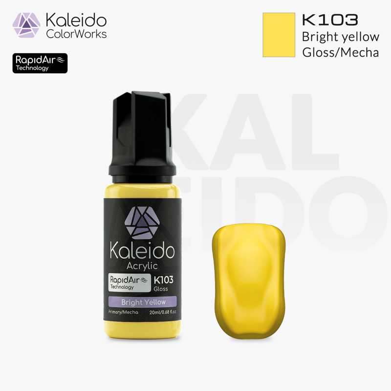 Kaleido Bright Yellow Gloss (20ml) K103 Kaleido Bright Yellow Gloss (20ml) K103