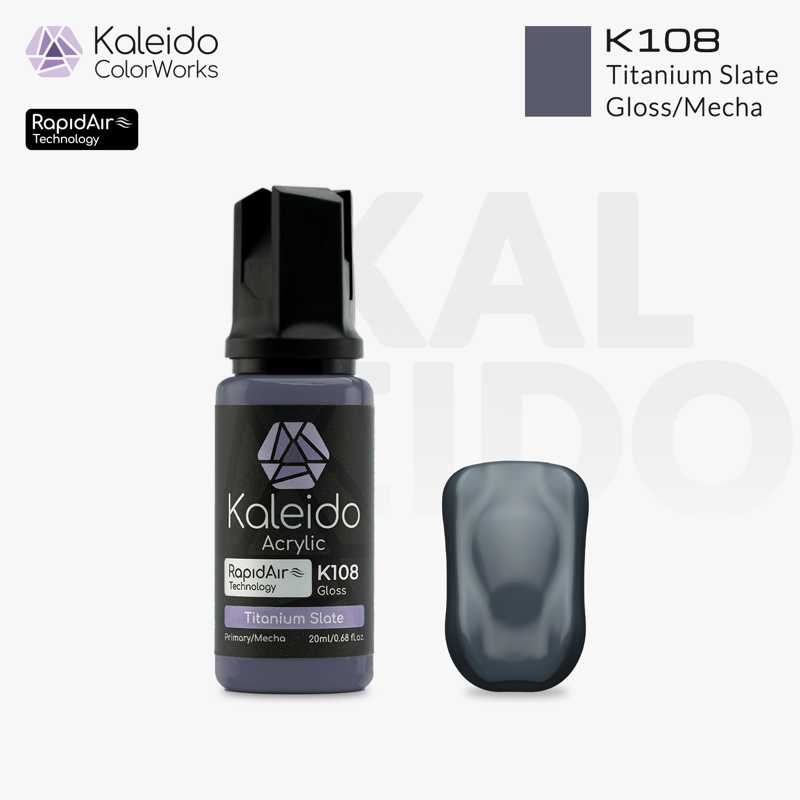 Kaleido Titanium Slate Gloss (20ml) K108 Kaleido Titanium Slate Gloss (20ml) K108