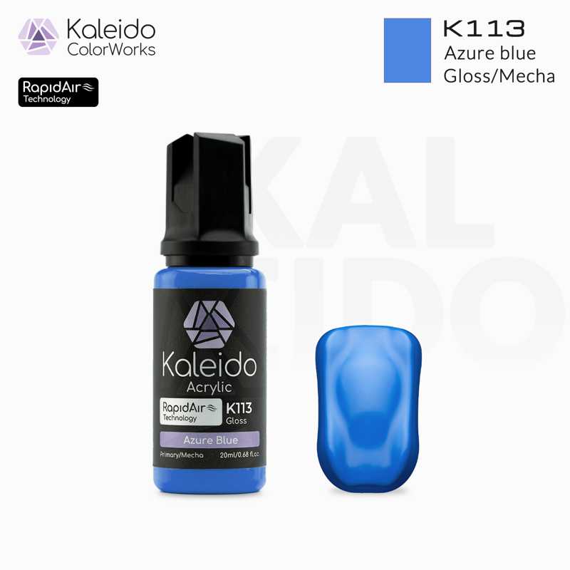 Kaleido Azure Blue Gloss (20ml) K113 Kaleido Azure Blue Gloss (20ml) K113