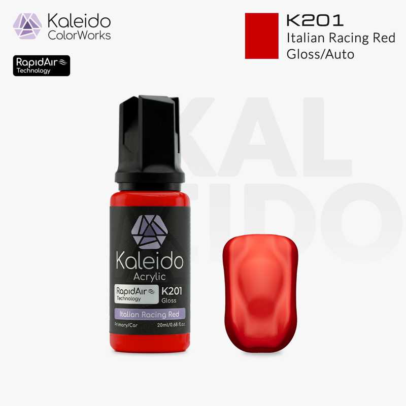 Kaleido Italian Racing Red Gloss (20ml) K201 Kaleido Italian Racing Red Gloss (20ml) K201