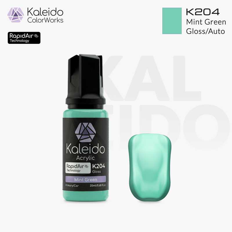 Kaleido Mint Green Gloss (20ml) K204 Kaleido Mint Green Gloss (20ml) K204