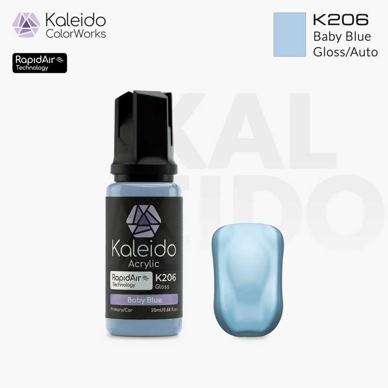 Kaleido Baby Blue Gloss (20ml) K206 Kaleido Baby Blue Gloss (20ml) K206
