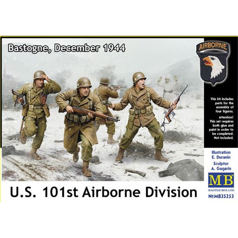 Masterbox US 101st Airborne Bastogne (1/35) MB35253 Masterbox US 101st Airborne Bastogne (1/35) MB35253