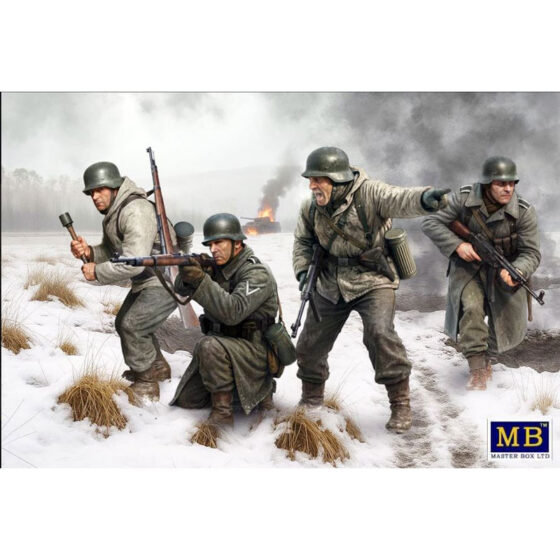 Masterbox German Infantry Bastogne 1944 (1/35) MB35254 Masterbox German Infantry Bastogne 1944 (1/35) MB35254