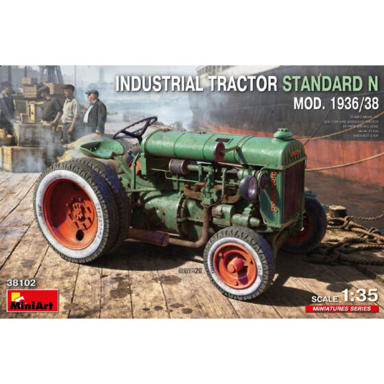 MiniArt Industrial Tractor Standard N 1936/38 (1/35) 38102 MiniArt Industrial Tractor Standard N 1936/38 (1/35) 38102