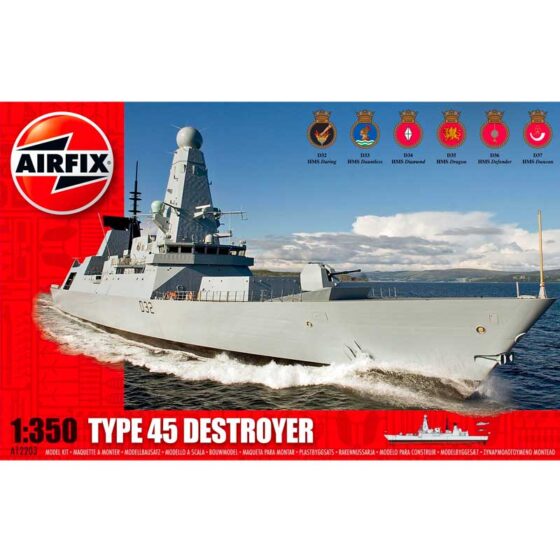 Airfix Type 45 Destroyer (1/350) A12203 Airfix Type 45 Destroyer (1/350) A12203