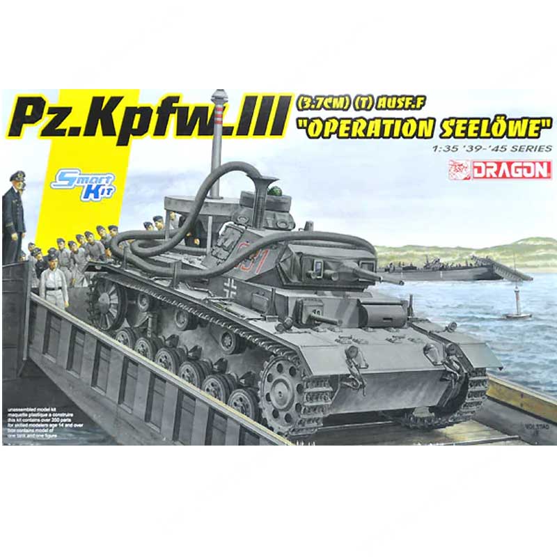 Dragon Pz.Kpfw.III Ausf.F (3,7cm) Operation Seelowe (1/35) 6877 Dragon Pz.Kpfw.III Ausf.F (3,7cm) Operation Seelowe (1/35) 6877