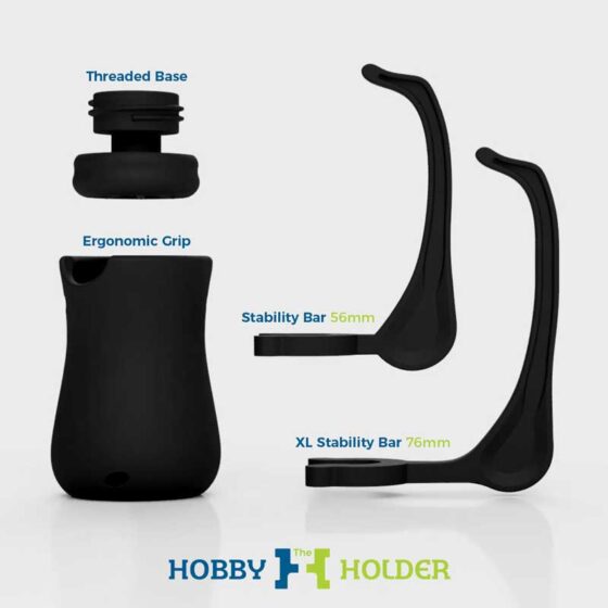 Game Envy Hobby Holder 4-Part Set Black Game Envy Hobby Holder 4-Part Set Black