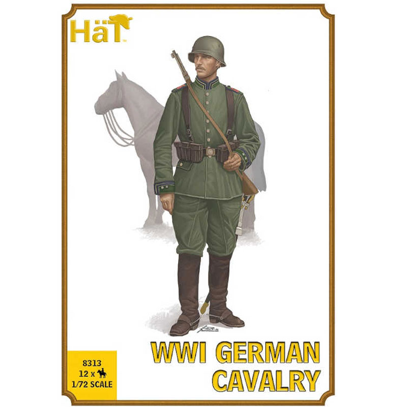Hat Industrie WWI German Cavalry (1/72) 8313 Hat Industrie WWI German Cavalry (1/72) 8313