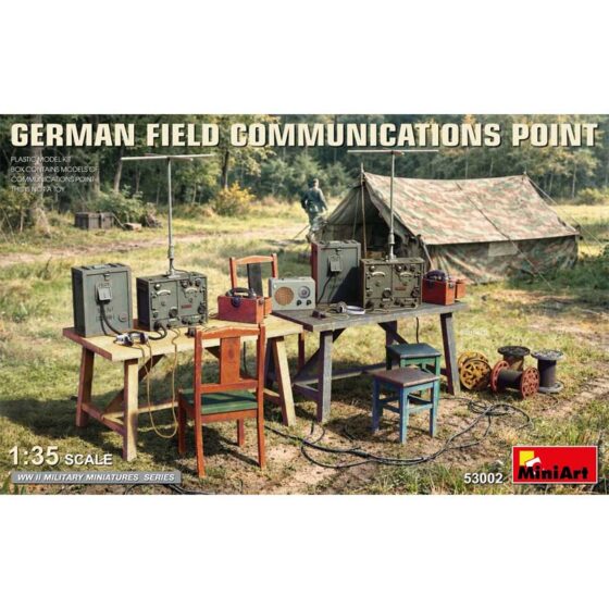 MiniArt German Field Communications Point (1/35) 53002 MiniArt German Field Communications Point (1/35) 53002