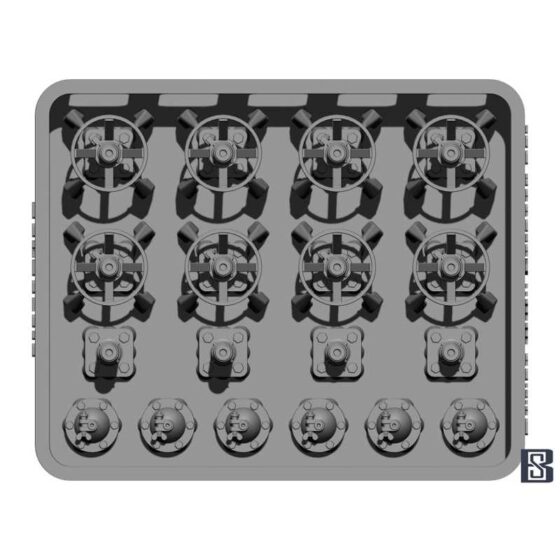 BSK Model British WWII Antenna Mount Set (1/35) BSKC35016 BSK Model British WWII Antenna Mount Set (1/35) BSKC35016