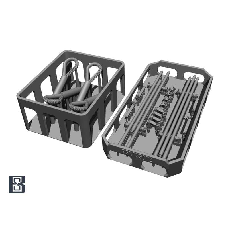 BSK Model King Tiger Towing Cable Set (1/35) BSKT35002