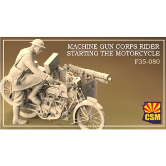 Copper State Models Machine Gun Corps Rider (1/35) F35-080 Copper State Models Machine Gun Corps Rider (1/35) F35-080