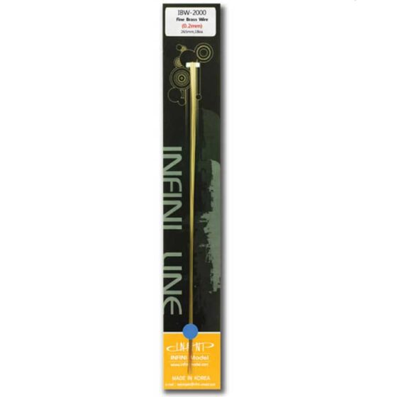 Infini Model Fine Brass Wire (0.2mm) IBW-2000
