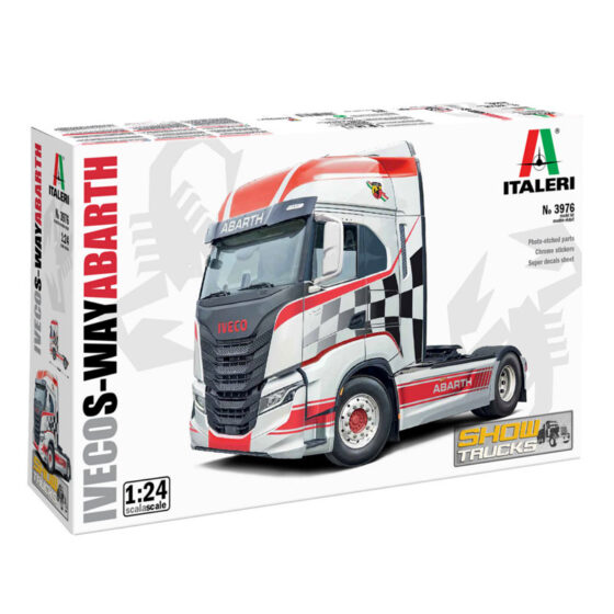 Italeri Iveco S-Way Abarth Truck (1/24) 3976 Italeri Iveco S-Way Abarth Truck (1/24) 3976