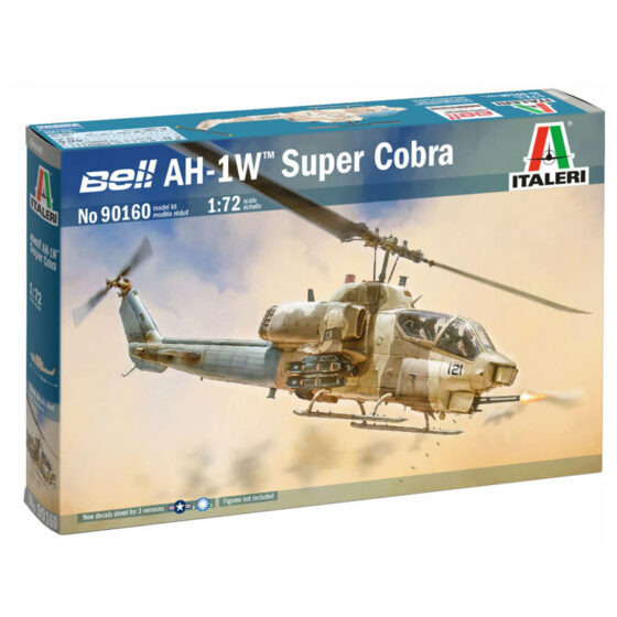 Italeri Bell AH-1W SuperCobra Attack Helicopter (1/72) 90160 Italeri Bell AH-1W SuperCobra Attack Helicopter (1/72) 90160