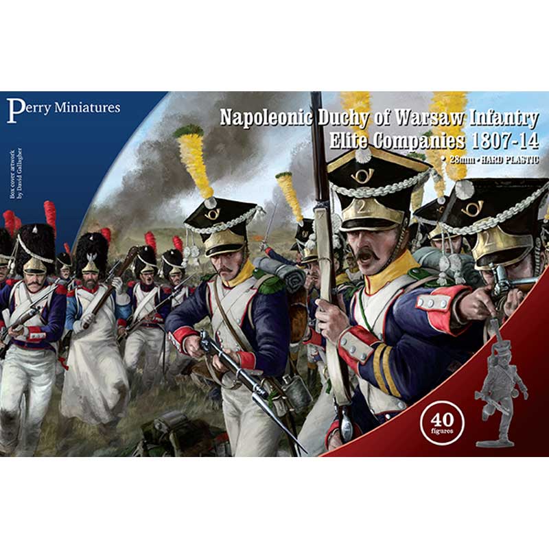 Perry Miniatures Duchy Of Warsaw Infantry Elite Companies (28mm) DOW2 Perry Miniatures Duchy Of Warsaw Infantry Elite Companies (28mm) DOW2