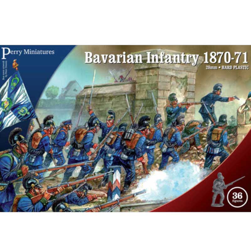 Perry Miniatures Bavarian Infantry 1870-71 (28mm) PRU25 Perry Miniatures Bavarian Infantry 1870-71 (28mm) PRU25