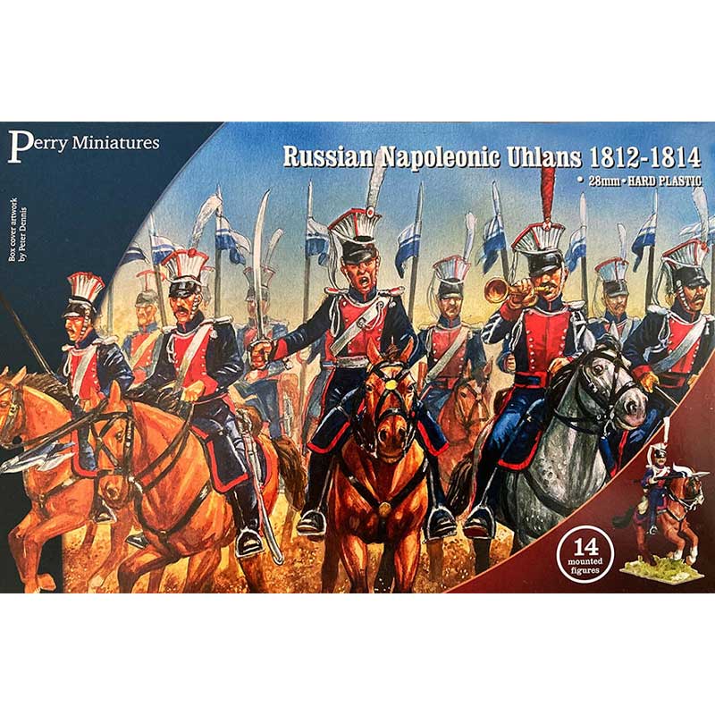 Perry Miniatures Russian Napoleonic Uhlans 1812-14 (28mm) RN105 Perry Miniatures Russian Napoleonic Uhlans 1812-14 (28mm) RN105
